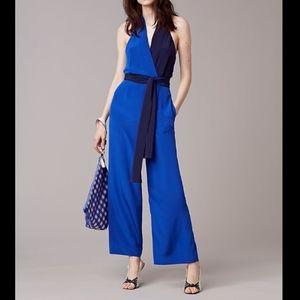 DIANE VON FURSTENBERG - SILK JUMPSUIT